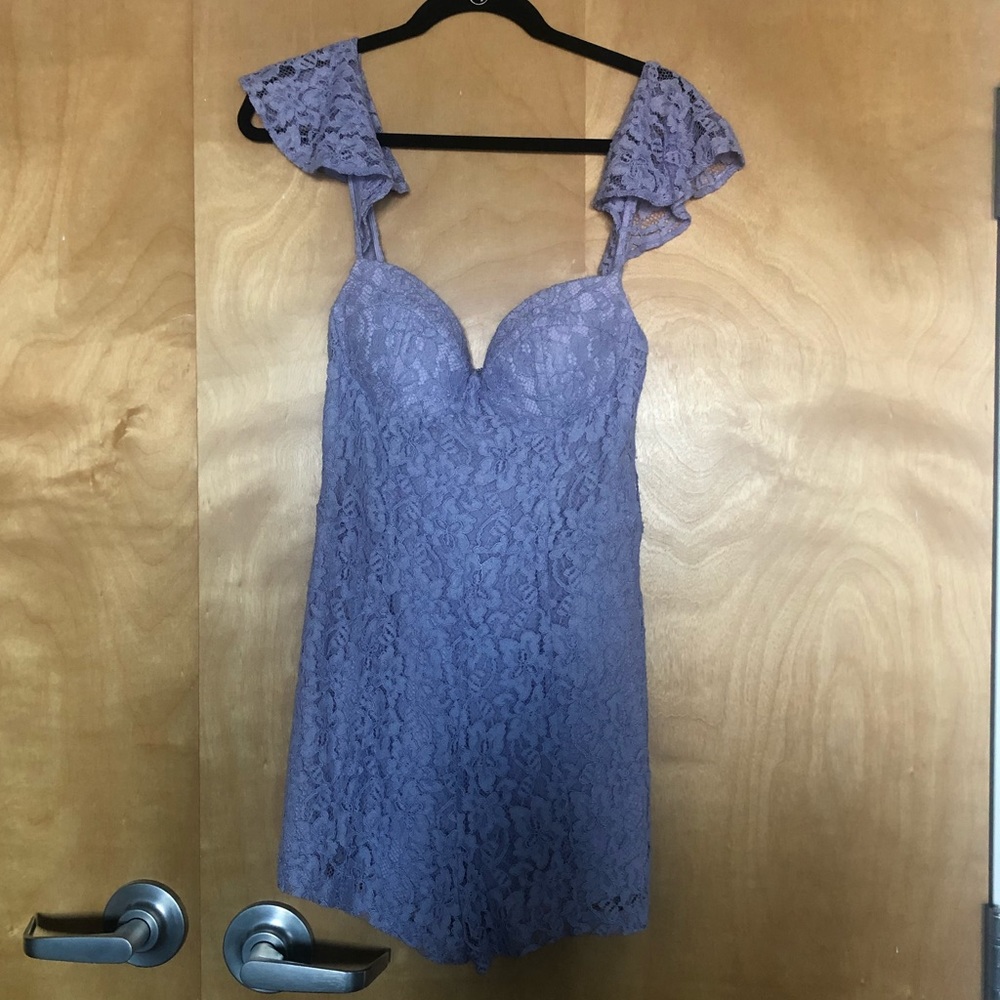 Nasty Gal cutest lavender romper
